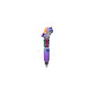Mini Caneta Esferográfica 0.7mm 4 Cores Rainbow Unicórnio LYKE Roxo
