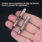 Mini Caneta Eterna De Liga De Titânio E Grafite Apagável, Não Precisa De Afiar, Portátil, Chaveiro, Mini Caneta Eterna De Liga De Titânio E Grafite Apagável, Não Precisa De Afiar, Portátil, Chaveiro,