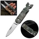 Mini Canivete Míssil Chaveiro Militar Camuflagem Lâmina Dobrável Multifuncional SLKD04 SLKD84