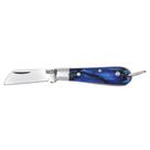 Mini Canivete para Chaveiro em Aço Inox Azul Rodeo West 29521