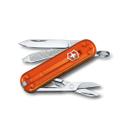 Mini Canivete Suíço Classic 7 funções SD Colors translúcido laranja Fire Opal Victorinox Mini Canivete Suíço Classic 7 funções SD Colors translúcido laranja Fire Opal Victorinox