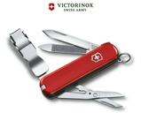 Mini Canivete Suíço NailClip Vermelho 65mm 8 funções Original 0.6463