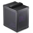 Mini capa JONSBO C6 Handle preta MATX Mesh com ATX Power Bite Mini capa JONSBO C6 Handle preta MATX Mesh com ATX Power Bite