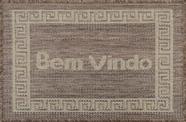 Mini Capacho Sisal Look Bem Vindo 006 Castor 040x060 cm