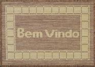 Mini Capacho Sisal Look Bem Vindo 007 Castor 040x060 cm