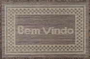 Mini Capacho Sisal Look Bem Vindo 008 Castor 040x060 cm