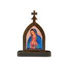 Mini Capela de Nossa Senhora de Guadalupe em MDF 7cm