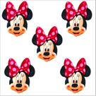 Mini Carinha Impresso em EVA - Minnie - 01 unidade - Piffer - Rizzo