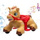 Mini Carrinho Cavalinho Infantil Elétrico Moto Elétrica Som Luzes