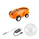 Mini carrinho de brinquedo Pocket Sajy Pocket giratório 360 com luz