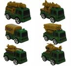 Mini Carrinhos De Brinquedo Caminhão Coleção Militar Meninos