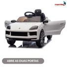 Mini Carro Elétrico 12V Licenciado Porsche Cayenne Com Luz e Som Importway