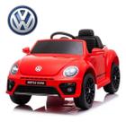 Mini carro elétrico beetle fusca dune 6v até 30kg bw274 cor:vermelho Mini carro elétrico beetle fusca dune 6v até 30kg bw274 cor:vermelho