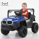 Mini Carro Elétrico Infantil 12V até 30Kg com Controle Remoto e MP3 Som e Luz Segurança e Diversão para Crianças de 3 Anos