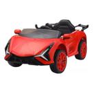 Mini carro eletrico infantil 12v com controle remoto vermelho importway