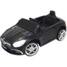 Mini Carro Elétrico Infantil 12V Mercedes SL400 Controle Remoto Criança Preto Brinqway Bw-206 Pt