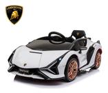 Mini carro elétrico lamborghini sian 6v licenciado bw181 cor: branco Mini carro elétrico lamborghini sian 6v licenciado bw181 cor: branco