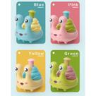 Mini carros de animais Rattle Toy Baby Kids Owl/Snail Push & Go