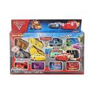 Mini Carros Disney Pixar 3 Piston Cup Rebound Lightning McQueen Jackson Storm Em PVC, 12 Peças, Para