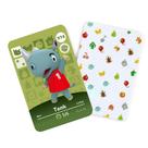 Mini cartão NFC personalizado à prova d'água 3 x 2 cm