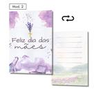 Mini Cartão Presente Lembrança Mãe Frente e Verso com 50pcs