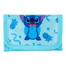 Mini Carteira Infantil Azul Stitch Alienígena Lilo 8x12cm - Disney Mini Carteira Infantil Azul Stitch Alienígena Lilo 8x12cm - Disney