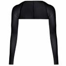 Mini Casaco Mangas Longas Esportivas Gold Sports Térmico Black-Dry Proteção Solar Uv+50 -1 pçs