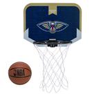 Mini cesta de basquete Franklin Sports NBA New Orleans Pelicans
