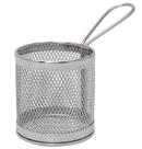 Mini Cestinha Redonda Inox - Mimo Style