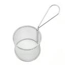 Mini Cesto Aço Inox Redondo 9cm
