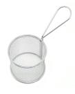 Mini Cesto Aço Inox Redondo 9cm