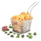 Mini Cesto P/ Fritura Servir Porções Quentes Batata Frita