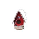 Mini Chalé de Passarinho Feito de Madeira para Decoração Casa Decoração Mini Chalé de Passarinho Feito de Madeira para Decoração Casa Decoração