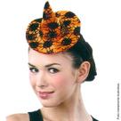 Mini Chapéu Bruxa Laranja - Halloween Mini Chapéu Bruxa Laranja - Halloween