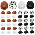 Mini chapéu de cowboy SaltByelif Ropamini 40 peças de plástico