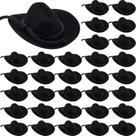 Mini chapéus de cowboy Hercicy for Crafts, lembrancinhas de casamento (36 unidades)