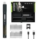 Mini chave de fenda elétrica JAKEMY USB recarregável LED