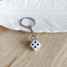 Mini Chaveiro Dados Decorativo Pingente para Chaves, Bolsa e Celular -