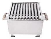 Mini churrasqueira parrilha picanheira inox MINI PARRILHA PRODUZIDA NO INOX 430