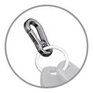 Mini clipe de liberação rápida Mosquetão KEY SMART
