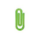Mini Clips 25mm Verde Limão Prendedor De Papel Com 100 Unidades