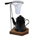 Mini Coador De Café Pano Gourmet Mini Bule 200 ml Mini Coador De Café Pano Gourmet Mini Bule 200 ml