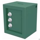 Mini Cofre 10x8x12cm Com Segredo Cor Sortida Fercar