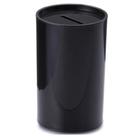 Mini Cofrinho de Plástico Preto - 6 Unidades