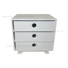 Mini Cômoda 3 Gaveta 22x17x21 Mdf Madeira Pintado