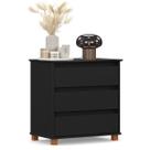 Mini Cômoda para Quarto 3 Gavetas Prisma