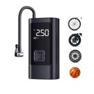 Mini Compressor 3 em 1 Bomba De Encher Pneu UBS Recarregável Portátil Calibrador Digital Multifuncional Moderno