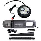 Mini Compressor De Ar Automotivo 260PSI 3 Bicos Adaptadores + Aspirador Portátil Wap 12V Mini Compressor De Ar Automotivo 260PSI 3 Bicos Adaptadores + Aspirador Portátil Wap 12V