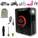 Mini Compressor De Ar Automotivo Digital 9v 100psi 17l/min Carro Moto Boia Mini Compressor De Ar Automotivo Digital 9v 100psi 17l/min Carro Moto Boia