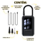 Mini Compressor Elétrico Ideal Design Compacto Leve Alta Pressão